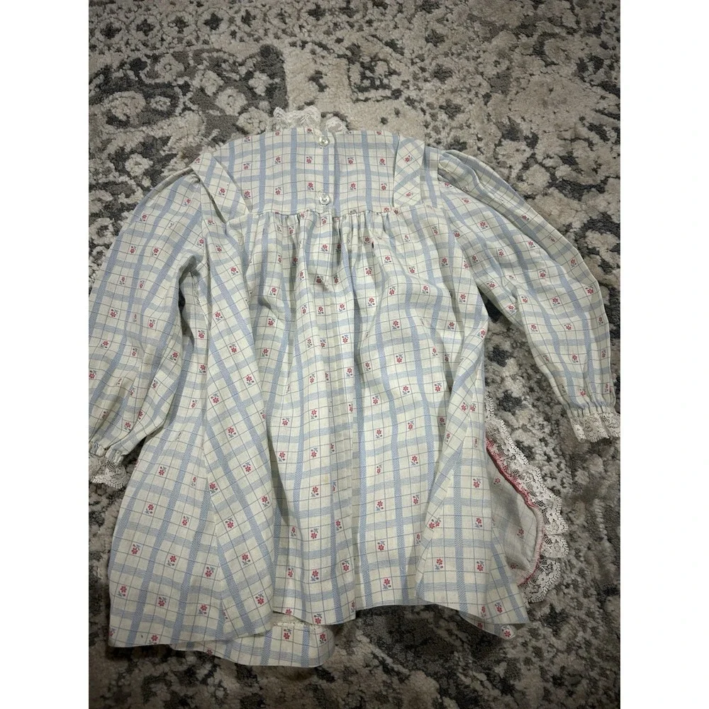 Her Majesty‎ Vintage Girls Floral Dress Size 3t Made In USA